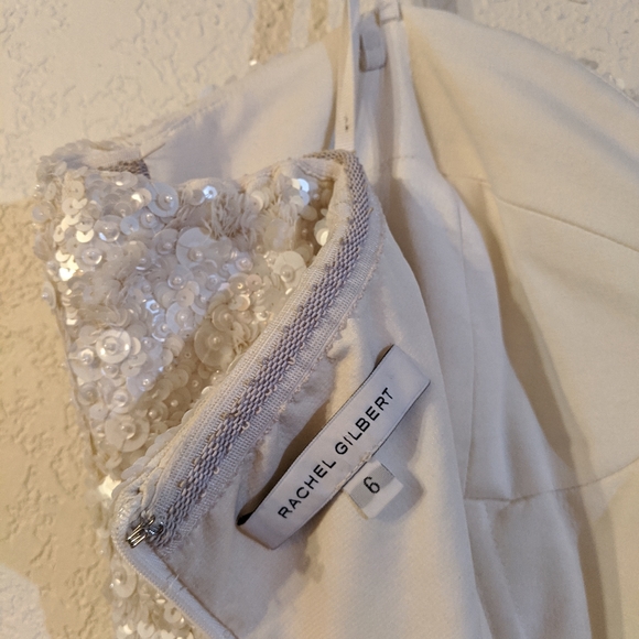 Rachel Gilbert Gemma Ivory Wedding Gown US size 12 - Picture 7 of 9